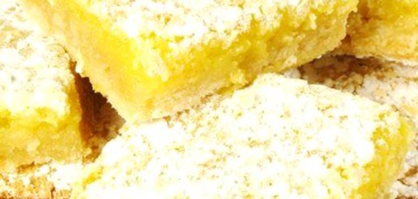 Лимонное печенье с ванилью