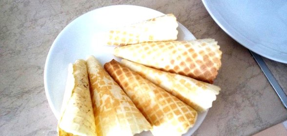 Вафельные трубочки