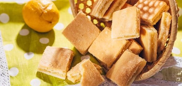 Печенье с лимонной начинкой