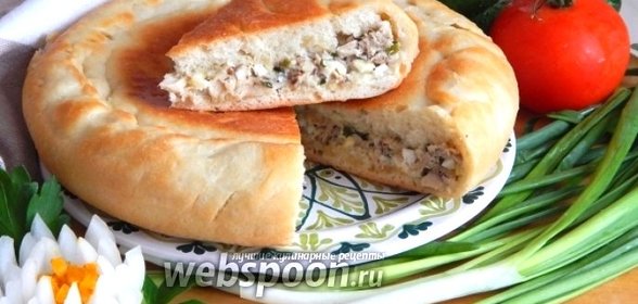 Рыбный пирог в мультиварке