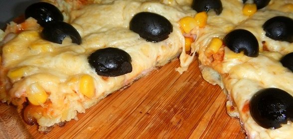 Пицца на картофельной основе