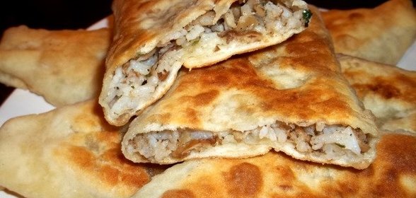 Пирожки с вешенками