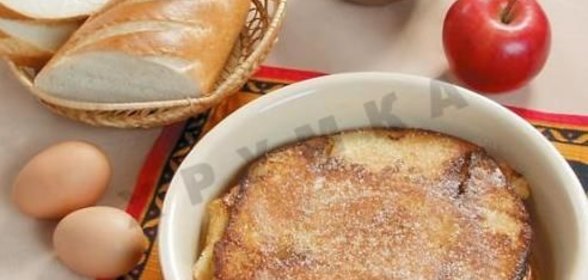 Запеканка из чёрного хлеба