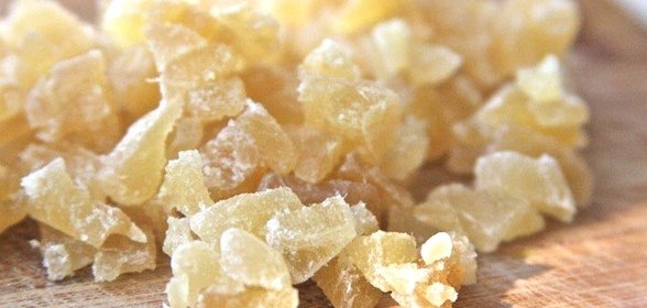 Засахаренный имбирь