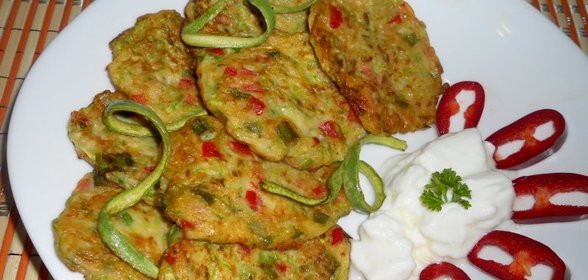 Оладьи из кабачков
