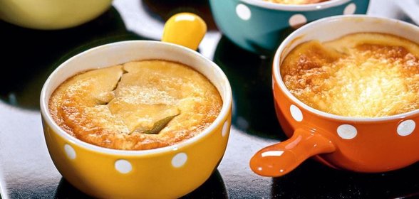 Фруктово-творожная запеканка