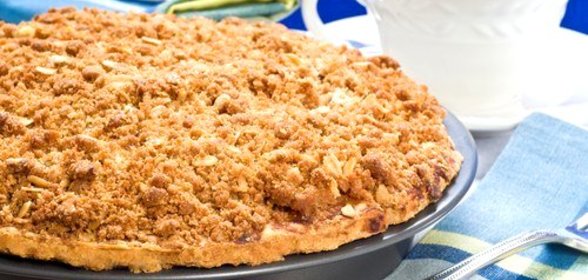 Яблочно-ванильный крамбл