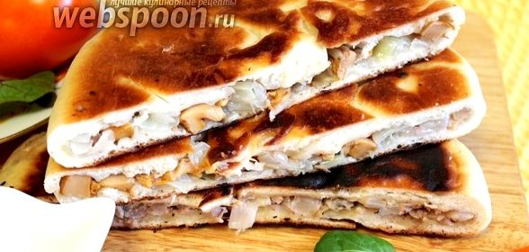 Осетинский пирог с тушёной капустой