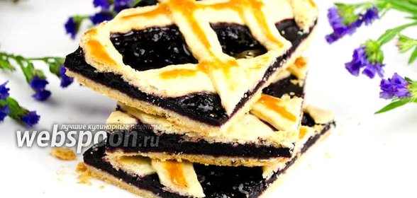 Черничный пирог