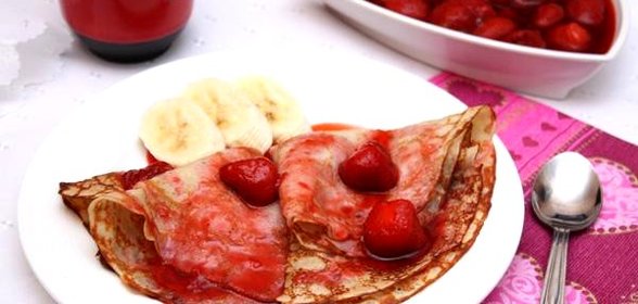 Банановые блинчики