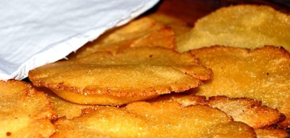 Лепешки в воке