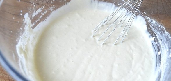 Тесто для блинов без яиц