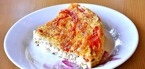 Запеканка из куриной грудки