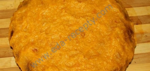 Постный пирог Оранжевое настроение