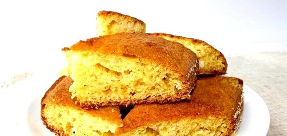 Манник со сметаной