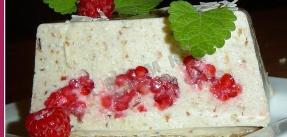 Торт творожный с желатином ягодами