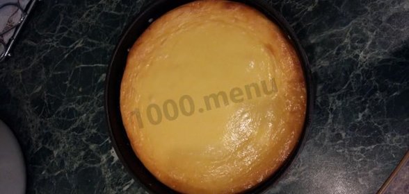 Запеканка из творога и сгущенки