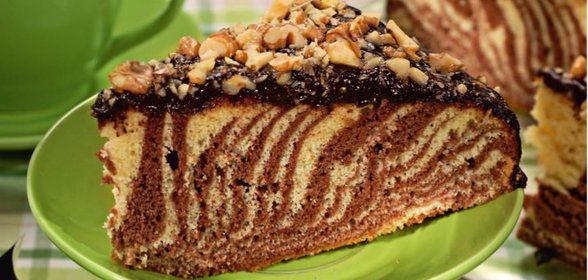 Пирог Зебра