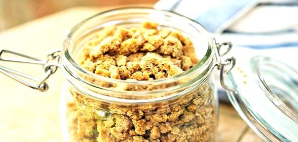 Зерновые хлопья на завтрак