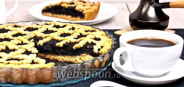 Маковый пирог без яиц