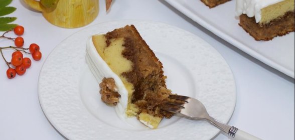 Морковно-ореховые пирожные