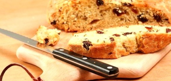 Итальянский сдобный хлеб с изюмом