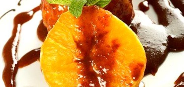 Клементины с карамелью