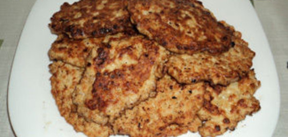 Куриные оладьи