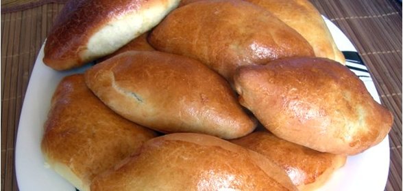 Пирожки с грибами за 5 минут