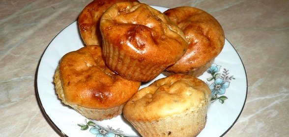 Сырные кексы