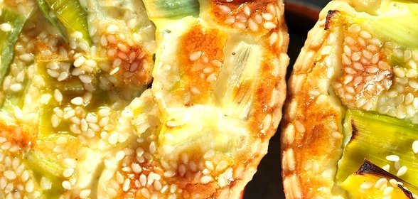 Киш с луком-пореем