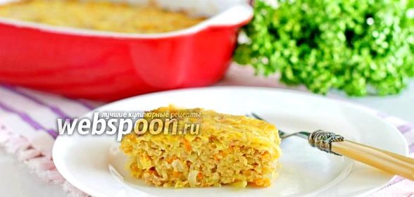 Запеканка с картофелем и фаршем