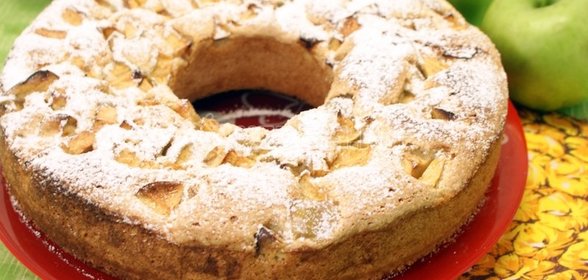 Пирог с яблоками