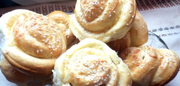 Булочки с сыром