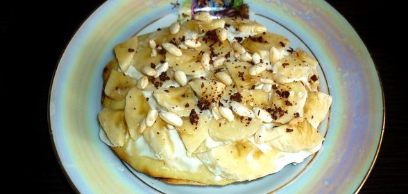 Мини-тортик с бананом