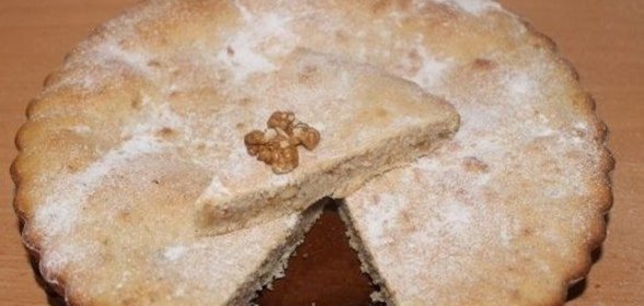 Пирог-минутка в духовке