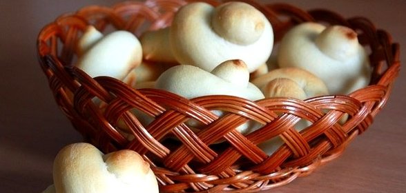 Печенье Жаворонки из постного теста