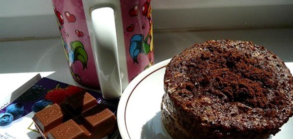 Быстрый кекс в кружке