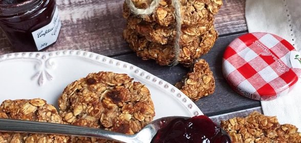Домашнее овсяное печенье