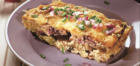 Запеканка из цукини с фенхелем