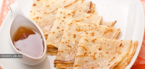 Тонкие блинчики на молоке
