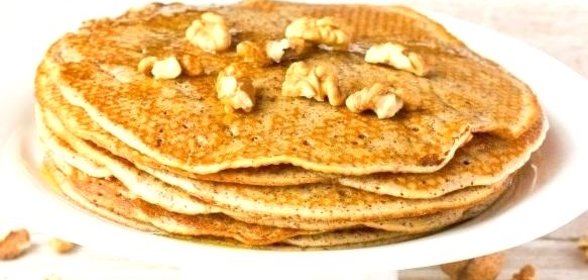 Блины с грецким орехом