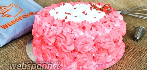 Торт «Розовый»