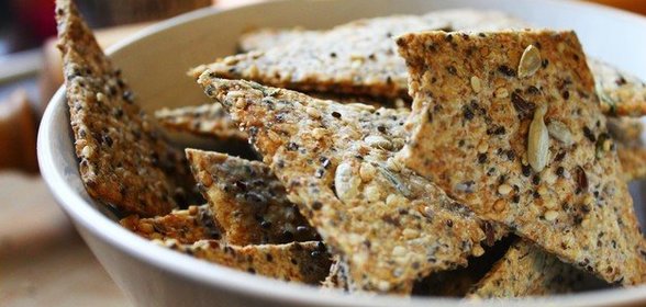 Крекеры с семечками