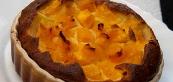Творожная запеканка с дыней