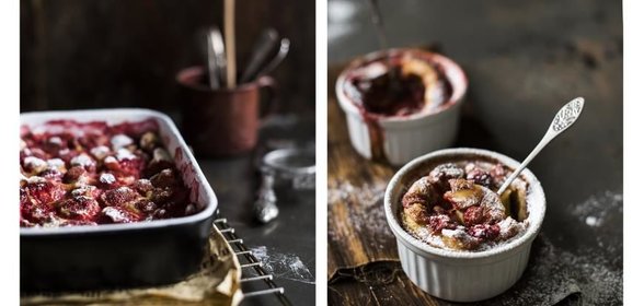 Пирог с вишнёвой начинкой