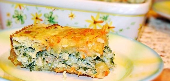 Запеканка из рыбы и картофеля