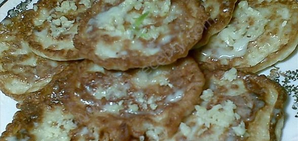 рисовые оладьи из каши