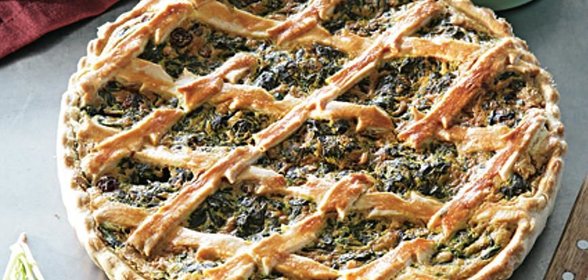 Пирог с одуванчиками