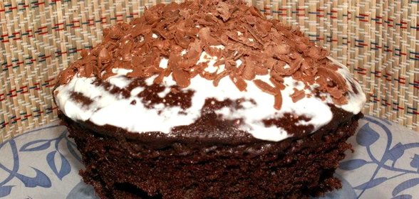 Кекс в микроволновке